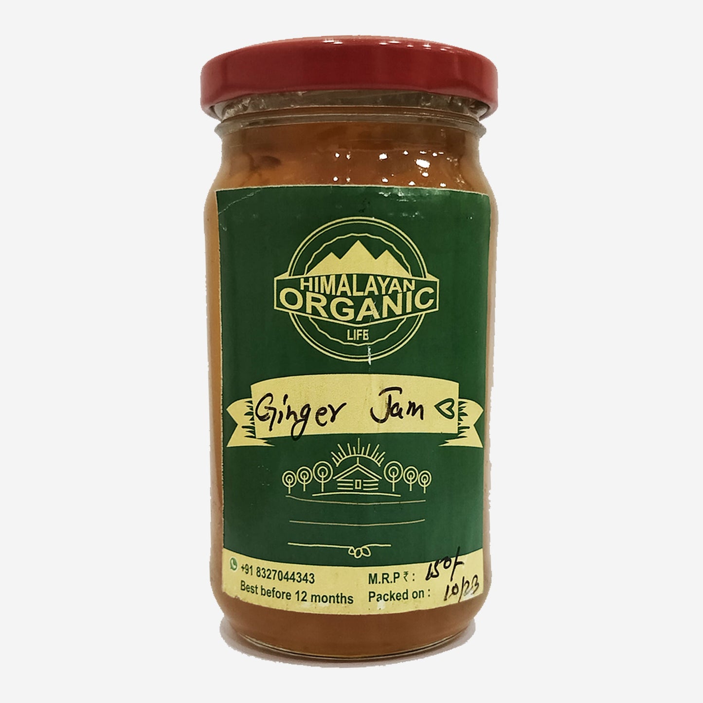 Ginger Jam (200 gms) | No Artificial Color Or Flavor | Natural Ginger Jam With Real Ginger