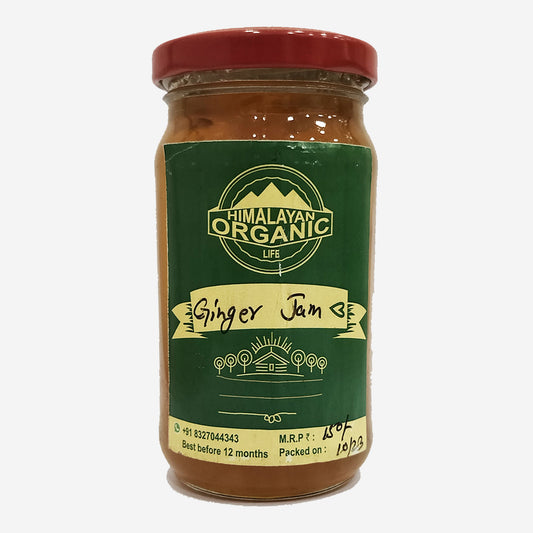 Ginger Jam (200 gms) | No Artificial Color Or Flavor |  Natural Ginger Jam With Real Ginger