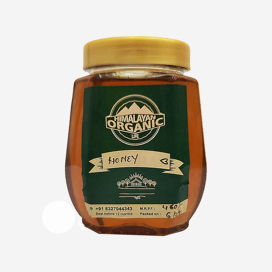 Himalayan Raw Honey (500 gms)|100% Pure and Natural | No Sugar Adulteration|