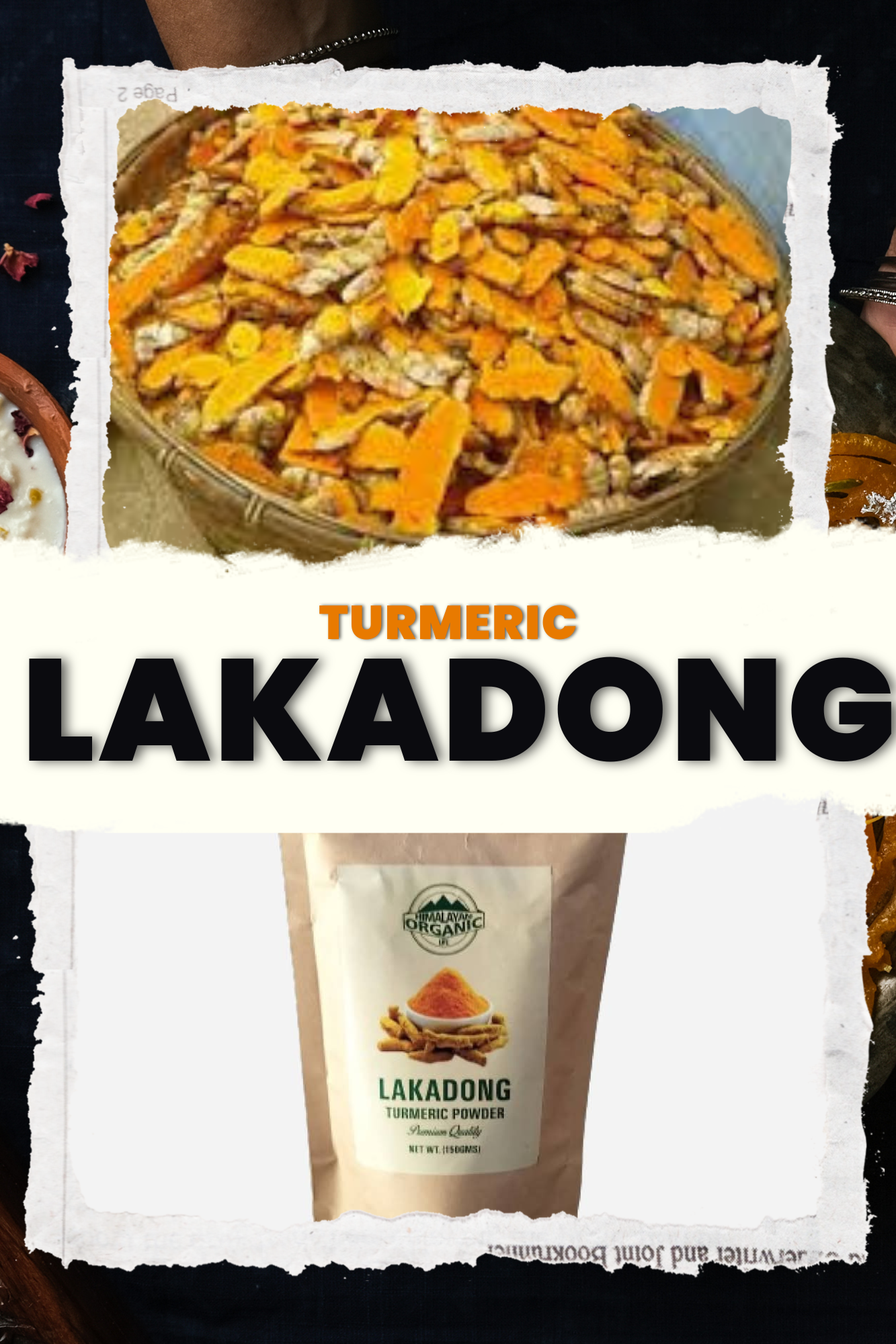 Lakadong Turmeric Powder(150 gms)
