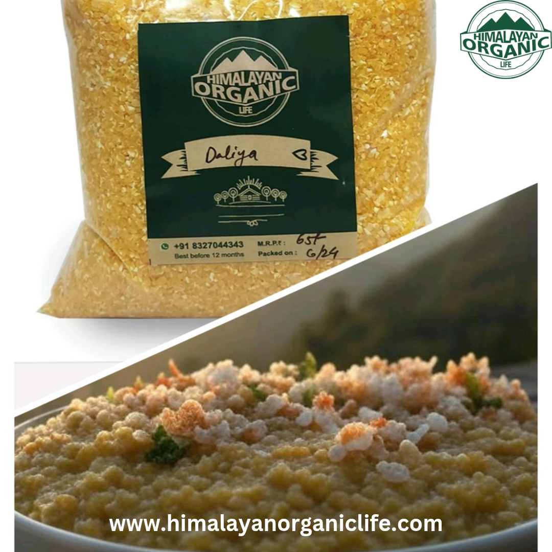 Dalia corn (500 gms) |Corn Porridge| provides heat in cold| made of naturally grown corn