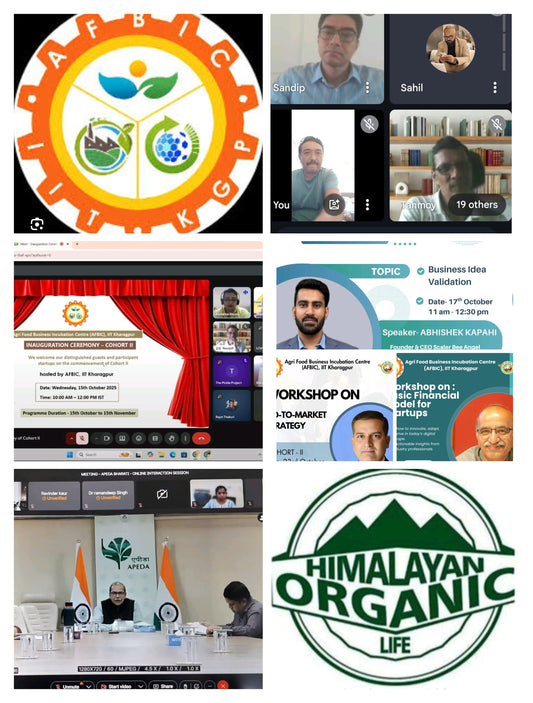 Himalayan Organic Life’s Journey with AFBIC, IIT Kharagpur