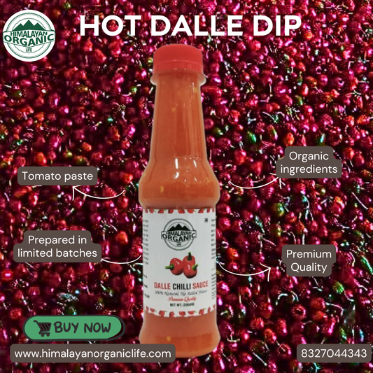 Dalle Dip Ignite your taste buds Dalle sauce or Dalle Momo Chilli paste.