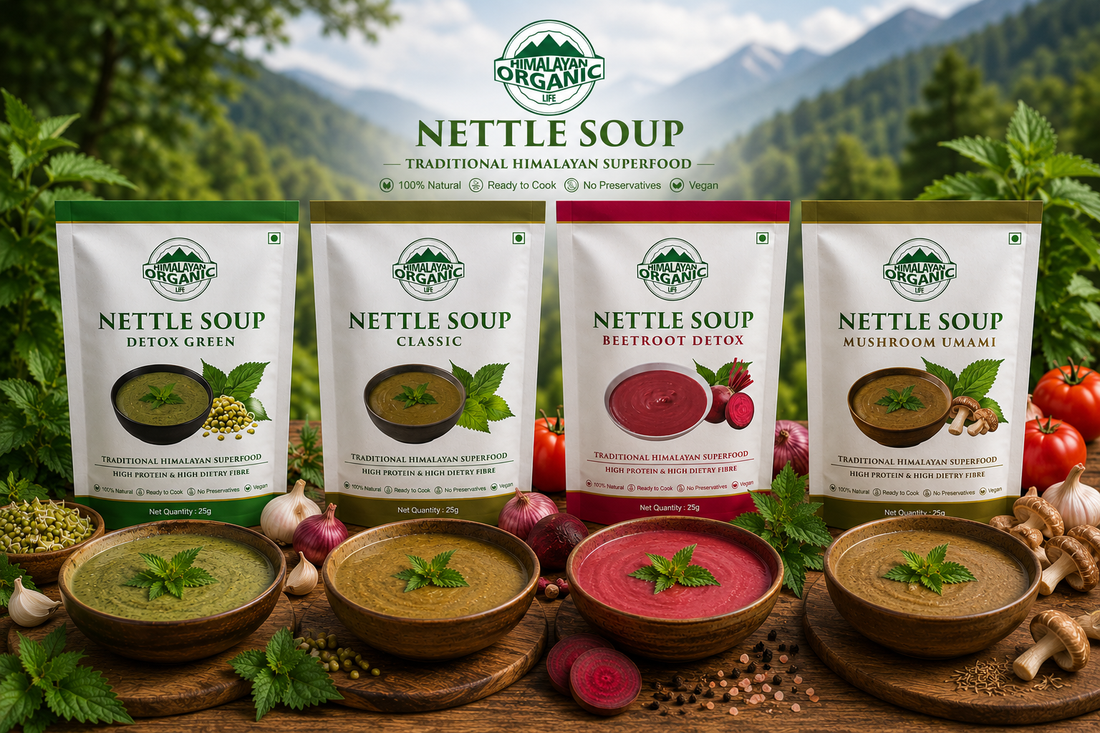 Himalayan Superfood Soups: Authentic Nutrition from the Himalayas in Just 2 Minutes