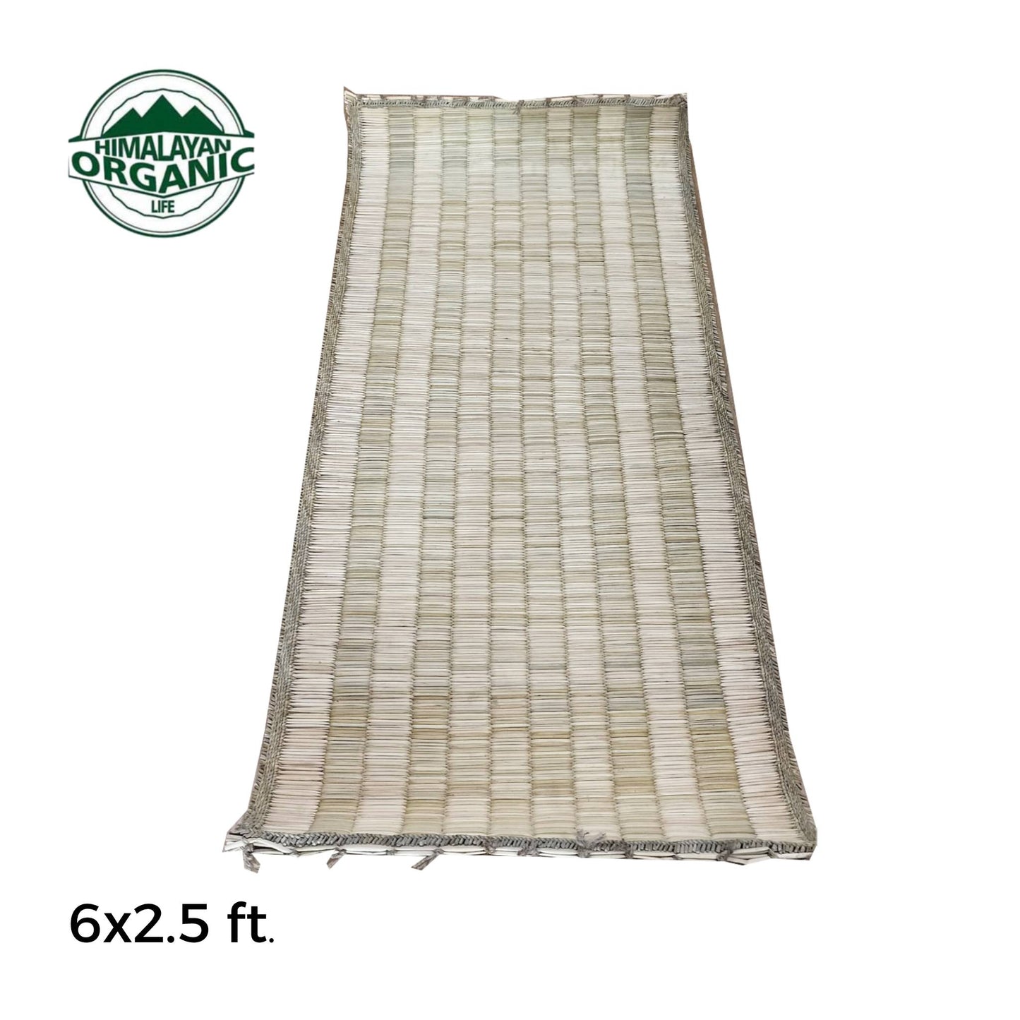 Kauna Grass Floor Mat | Water Reed Sleeping Mat | Dim.- 6 ft. x 2.5 ft.