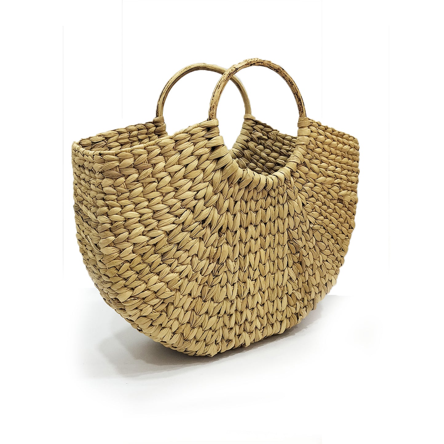 Half Moon Kauna Grass Bag | Basket Bag | Kauna Bag | Women Handbags |