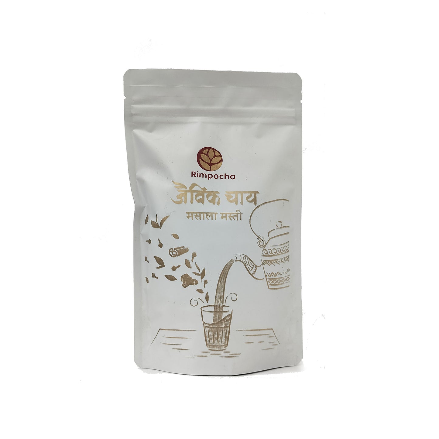 Jaivik Masala Tea (100 gms) Permaculturally grown organic CTC Tea with Herbs and Spices