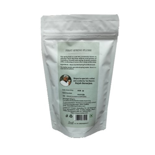 Darjeeling First Spring Flush Organic Black Tea (100 gms)