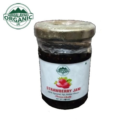 Strawberry Jam (200gms) | Naturally Grown | Himalayan Strawberries |