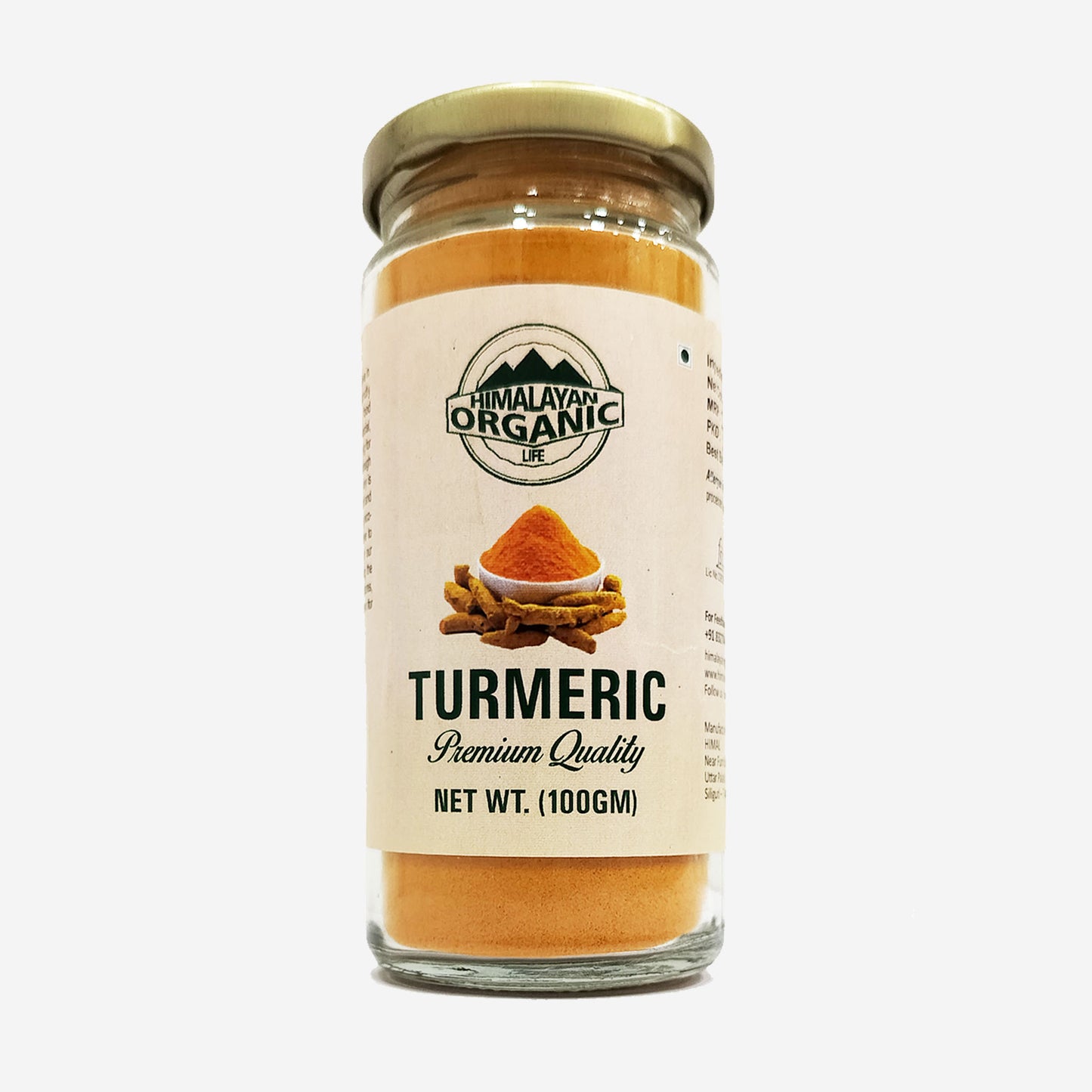 Organic Turmeric Powder (100 gms)| Antioxidant & Anti-Inflammatory | Pure Haldi|