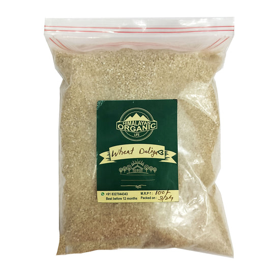 Wheat Dalia(500 gms) |Wheat Porridge| provides heat in cold| made of naturally grown wheat